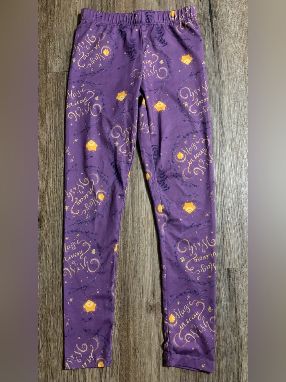 Disney Wish Leggings Size - Medium (7-8)